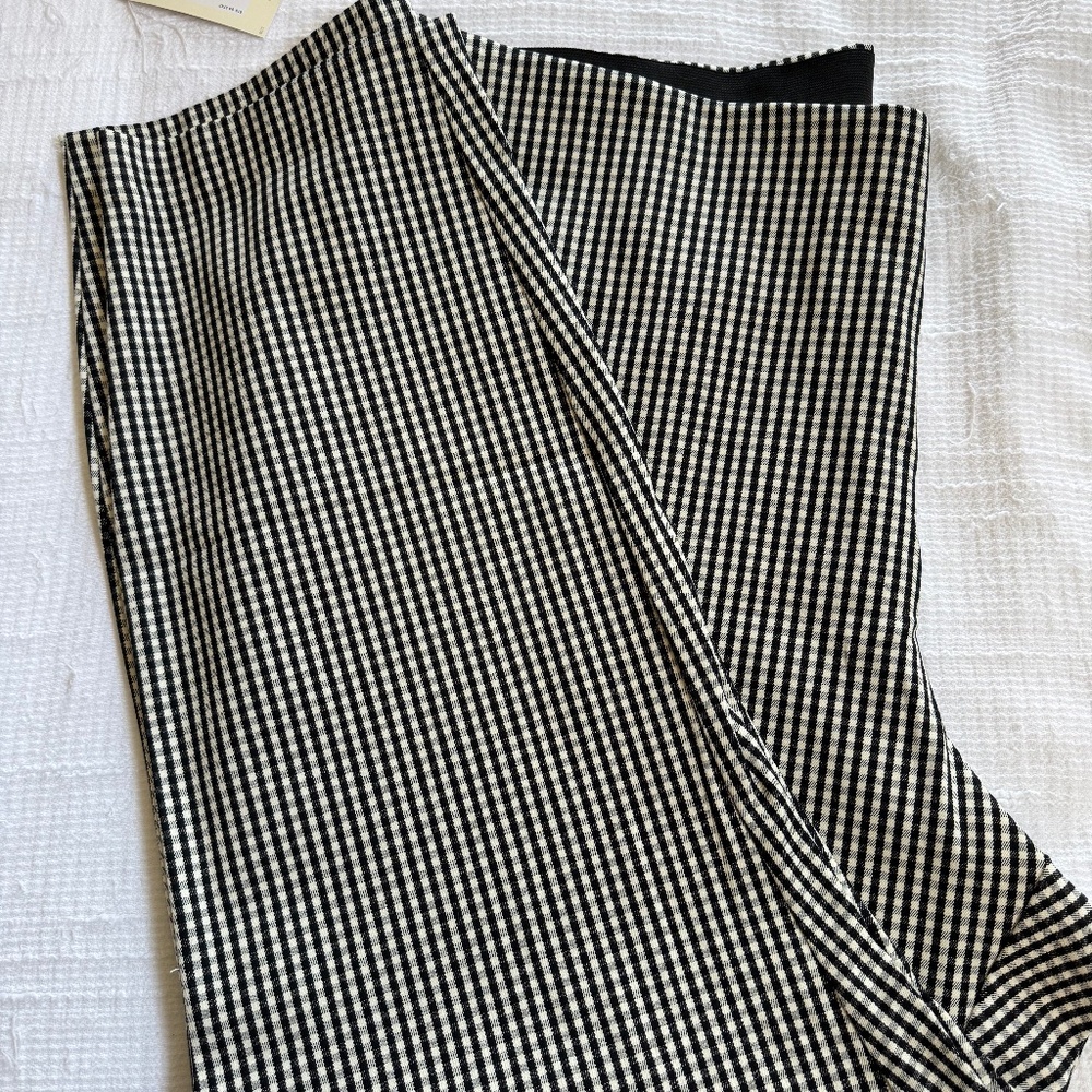 Gingham Skinny Trousers